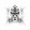 write G Daddy  tattoo design idea