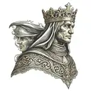 king Baldwin IV tattoo design idea