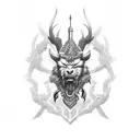 ragnarok Buda tattoo design idea