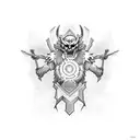 ragnarok Buda tattoo design idea