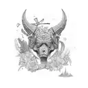 la style gang sleeve instead of LA , Amsterdam tattoo design idea