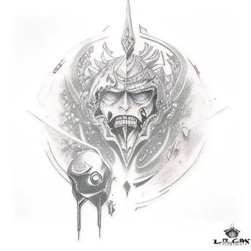 Gurren laggan  tattoo design idea
