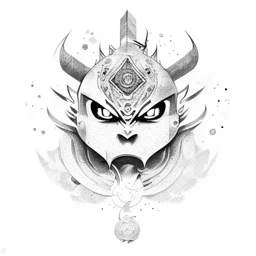 Gurren laggan tattoo design idea