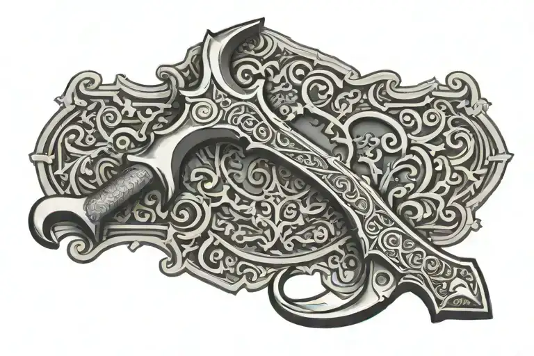 halligan bar with Station 250 on the handle tattoo design idea