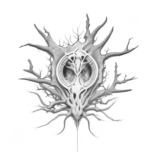 neuron tattoo design idea