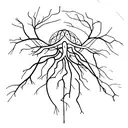 cool neuron tattoo design idea