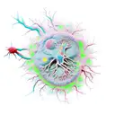 cool neuron tattoo design idea