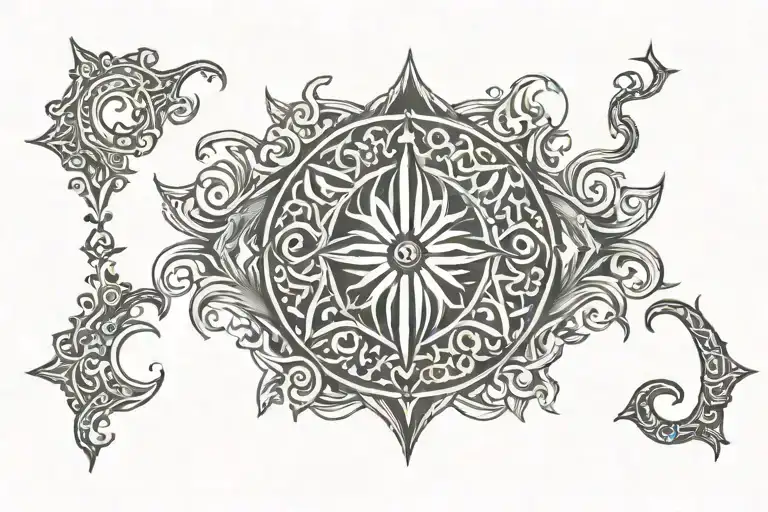 gaytri mantra in Sanskrit mantra tattoo design idea