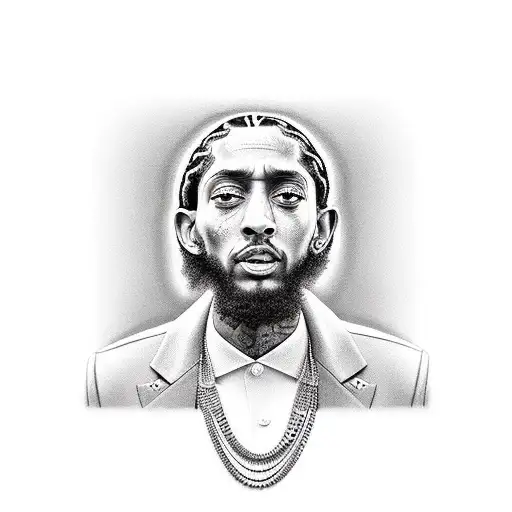 nipsey hussle tattoo design idea