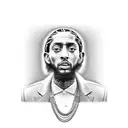 nipsey hussle tattoo design idea