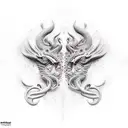 Grec man stoicisme  tattoo design idea