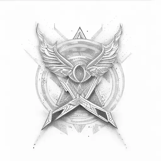 v alphabet tattoo design idea