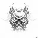 Helldivers  tattoo design idea