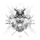 Helldivers  tattoo design idea