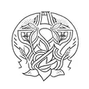 laurel wreath tattoo design idea
