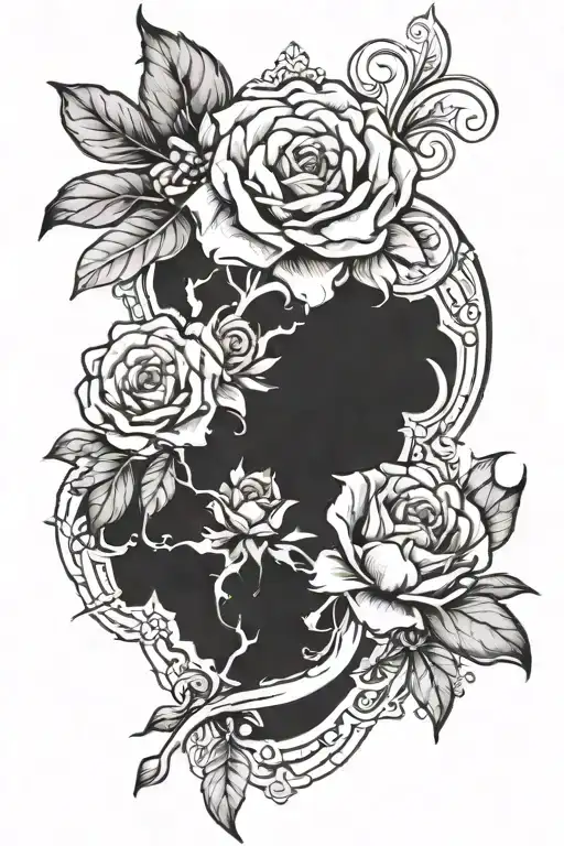 make a tatto defining sacrifices of the family hard work and pain  tattoo design idea