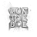 Written text: Be Good. Be Kind. Be Awesome with splashes of colour around and through the text. tattoo design idea