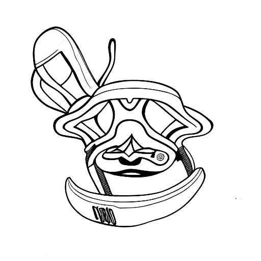 skateboard tattoo design idea