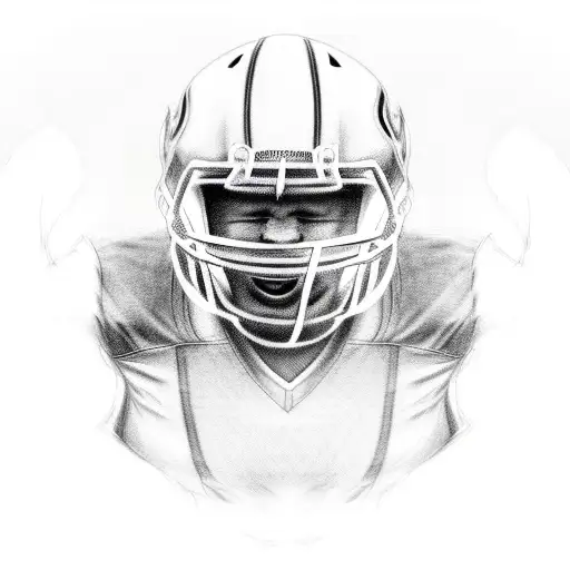 footballplayer in the west coast of norway tattoo design idea