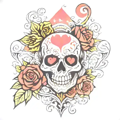 love sick, love sober tattoo design idea