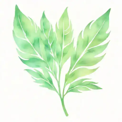 olive branch with paisley pattern  tattoo design idea