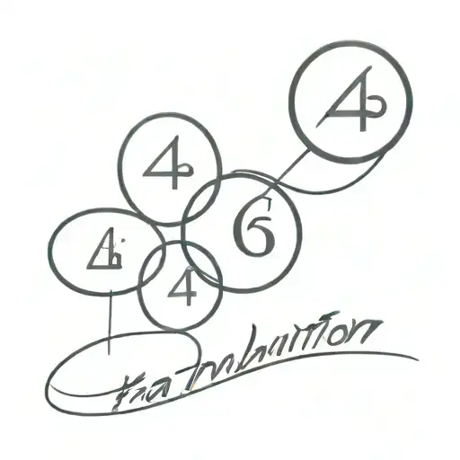 tattoo including words "46" and "badminton"  tattoo design idea