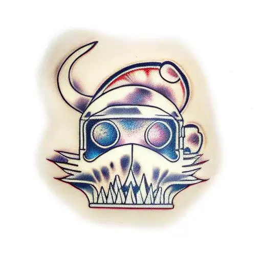 Astro van tattoo design idea