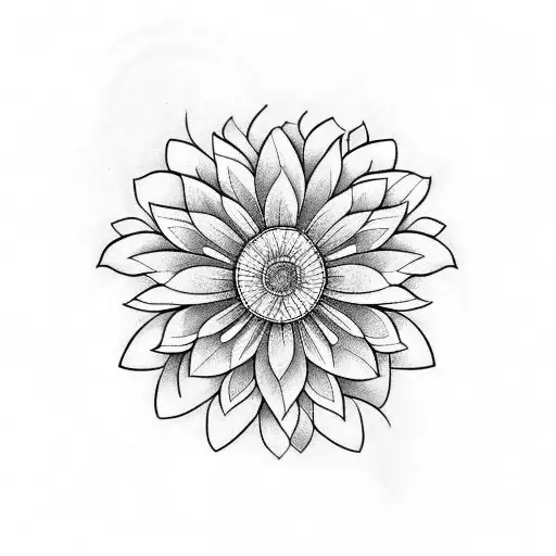 daisy, violet, holly tattoo design idea