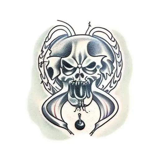 ghostemane tattoo design idea