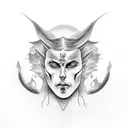 ghostemane tattoo design idea