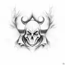 ghostemane tattoo design idea