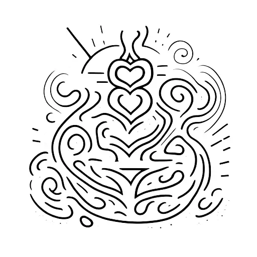 grave with hand coming from the dirt. tattoo design idea