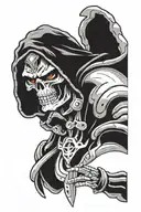 skeletor tattoo design idea