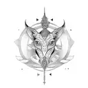 Virgo tattoo design idea