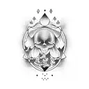 Virgo tattoo design idea