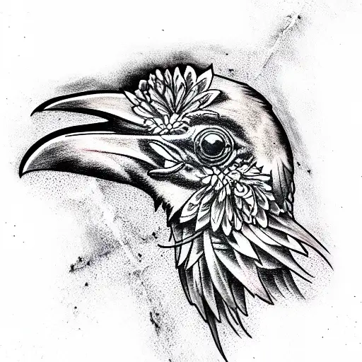 60 Mysterious Raven Tattoos  Art and Design