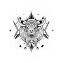 leon tattoo design idea