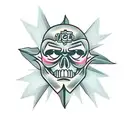 Black Lantern tattoo design idea