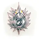 Black Lantern tattoo design idea