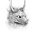 Kindred's Mask tattoo design idea