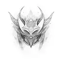 Kindred's Mask tattoo design idea
