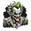 Joker military special forces tattoo design idea