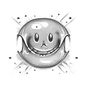 melting smiley faces tattoo design idea