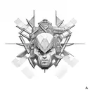 atlas god  tattoo design idea