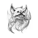 cerberus tattoo design idea