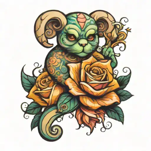 Pure Life tattoo design idea