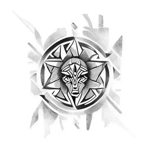 neotribal  tattoo design idea