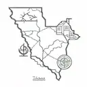 Arkansas New Jersey friend tattoo tattoo design idea