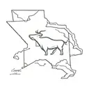 Arkansas New Jersey friend tattoo tattoo design idea