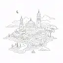 punjab map tattoo design idea